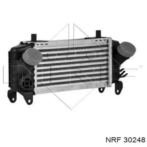 Радиатор интеркуллера на Audi A2 8Z0