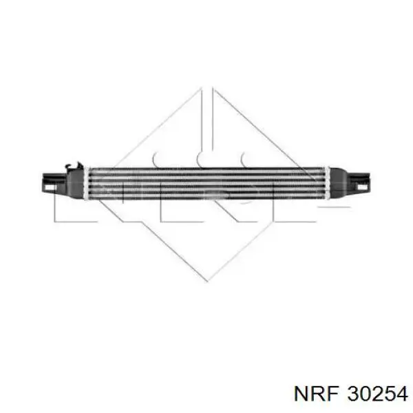 Radiador de aire de admisión 30254 NRF