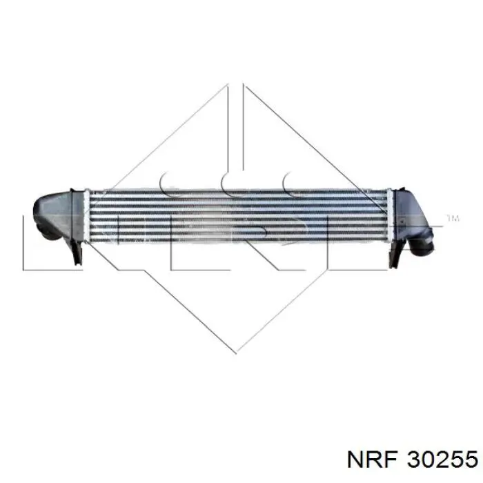 Radiador de aire de admisión 30255 NRF