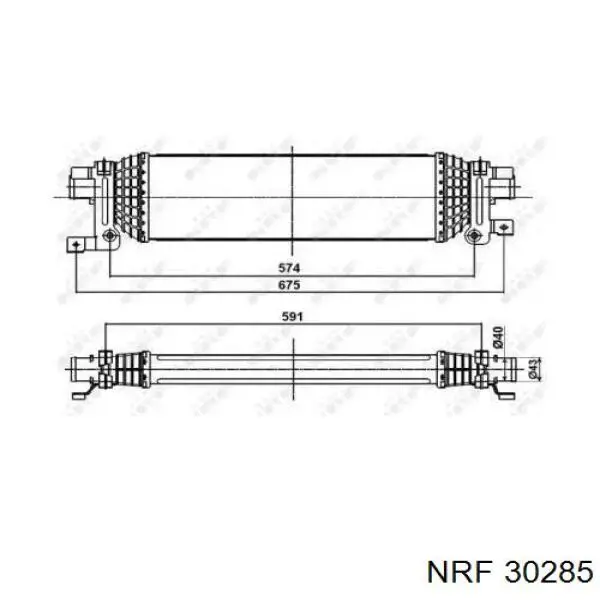 30285 NRF интеркулер
