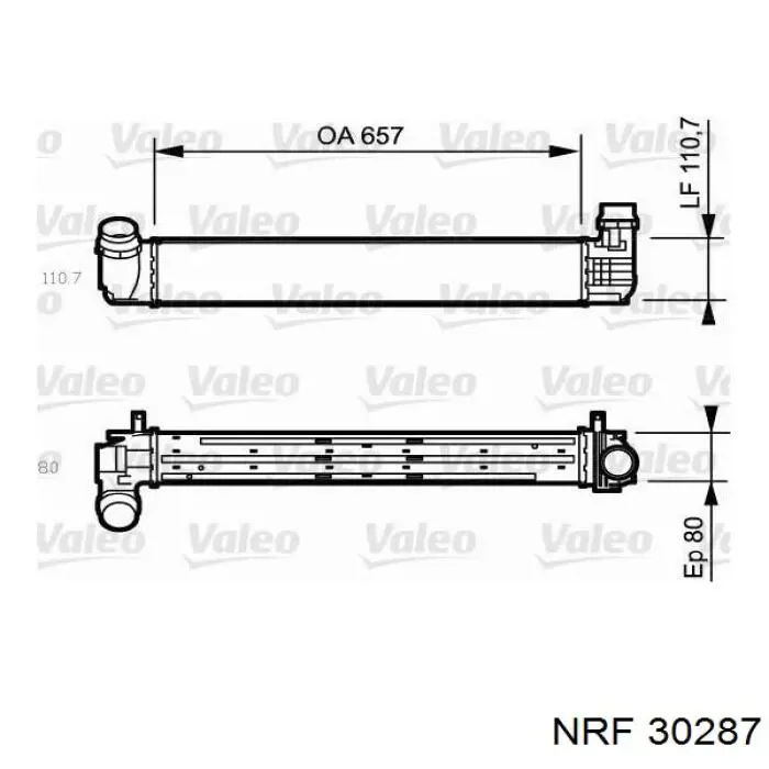 Купить 144960023R Renault (RVI) Интеркулер