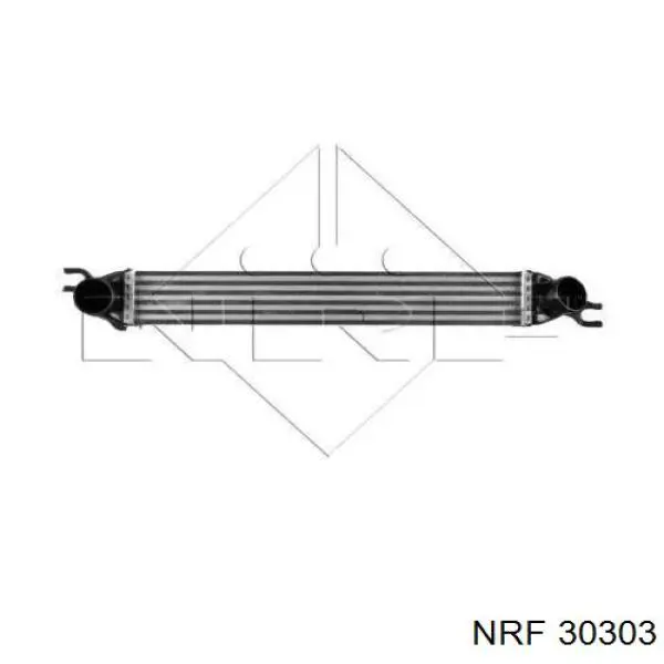 Radiador de aire de admisión 30303 NRF