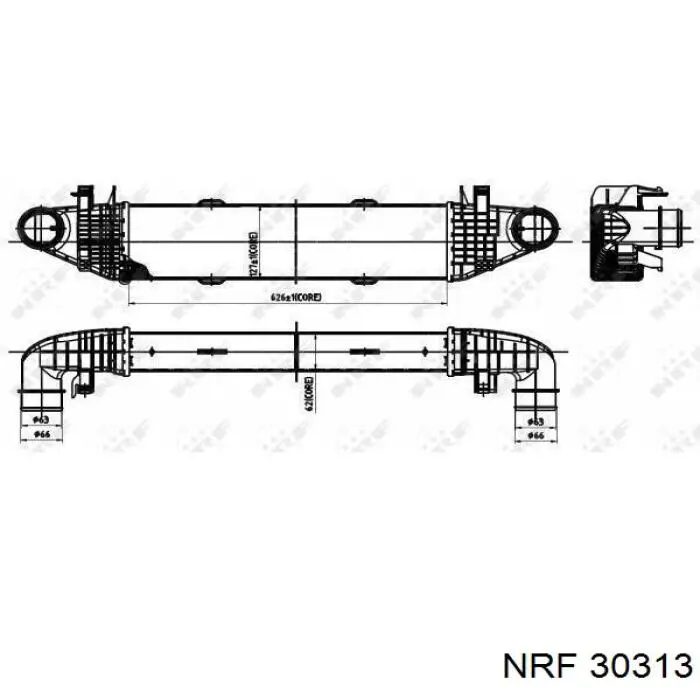 30313 NRF интеркулер