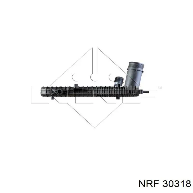 Купить 30318 NRF Интеркулер
