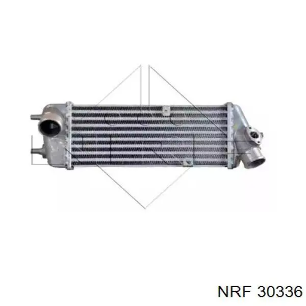 Радиатор интеркуллера на KIA Rio II 