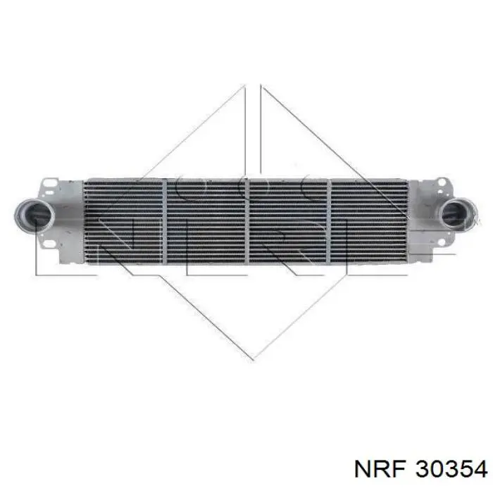 Radiador de aire de admisión 30354 NRF