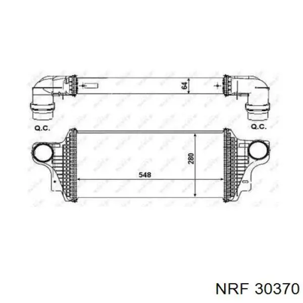 Q172-0373 Q-fix radiador de intercooler