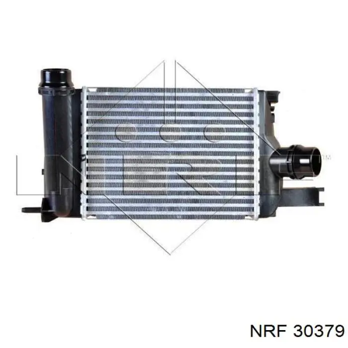 Радиатор интеркуллера на Renault DOKKER 