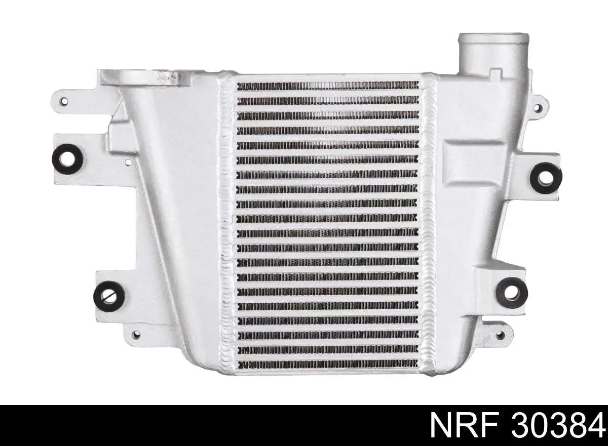 Радиатор интеркуллера на Nissan Terrano II 