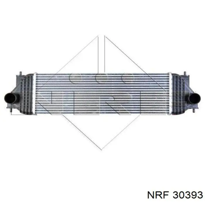 Radiador de aire de admisión 30393 NRF