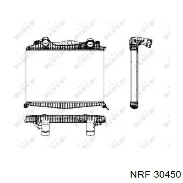 Интеркулер 30450 NRF