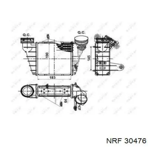 30476 NRF интеркулер