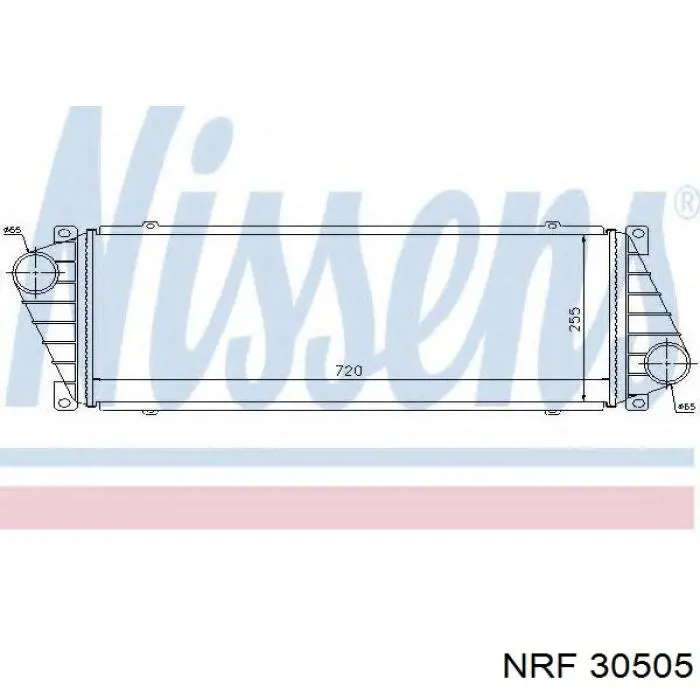 Интеркулер 30505 NRF