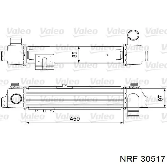 Интеркулер 30517 NRF