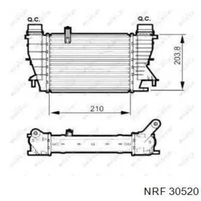 Интеркулер 30520 NRF