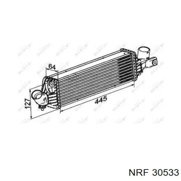 Интеркулер 30533 NRF