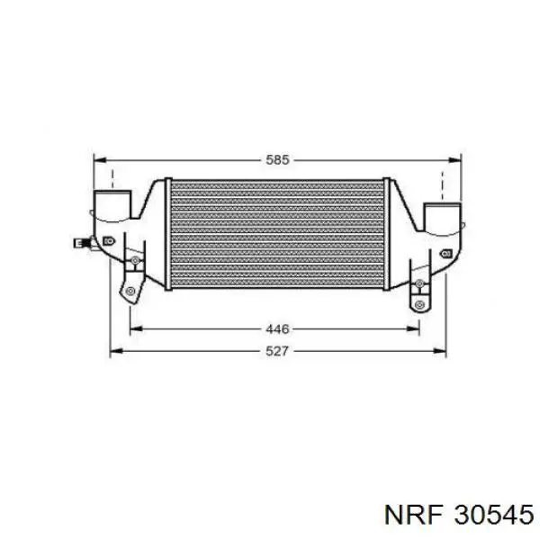 Интеркулер 30545 NRF