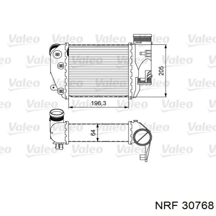 Купить AC630080 Maxgear Интеркулер