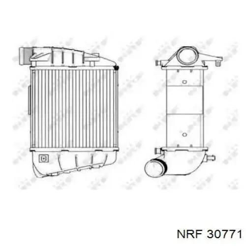 Интеркулер 30771 NRF