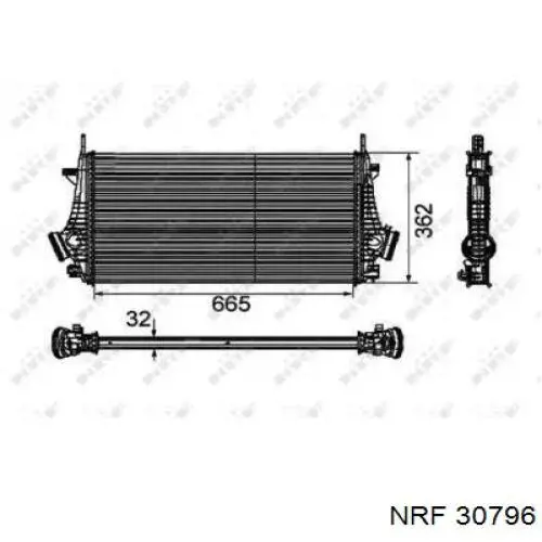 30796 NRF интеркулер