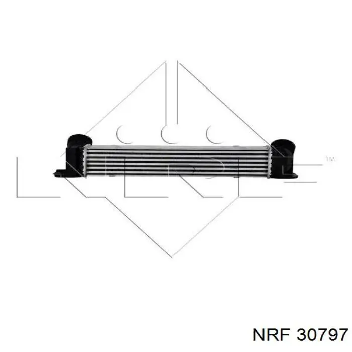 Интеркулер CI146000P Mahle Original