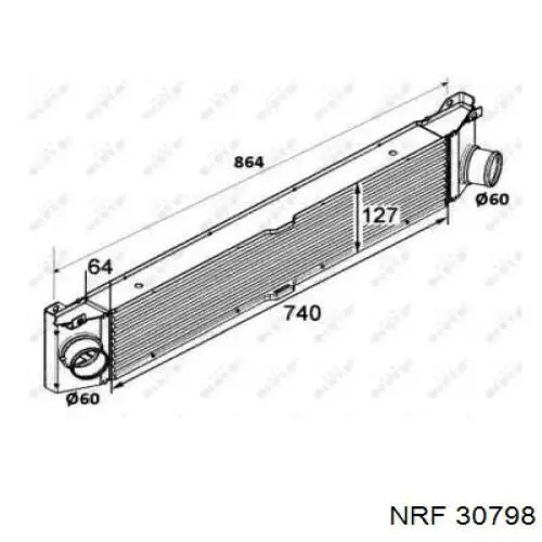30798 NRF интеркулер