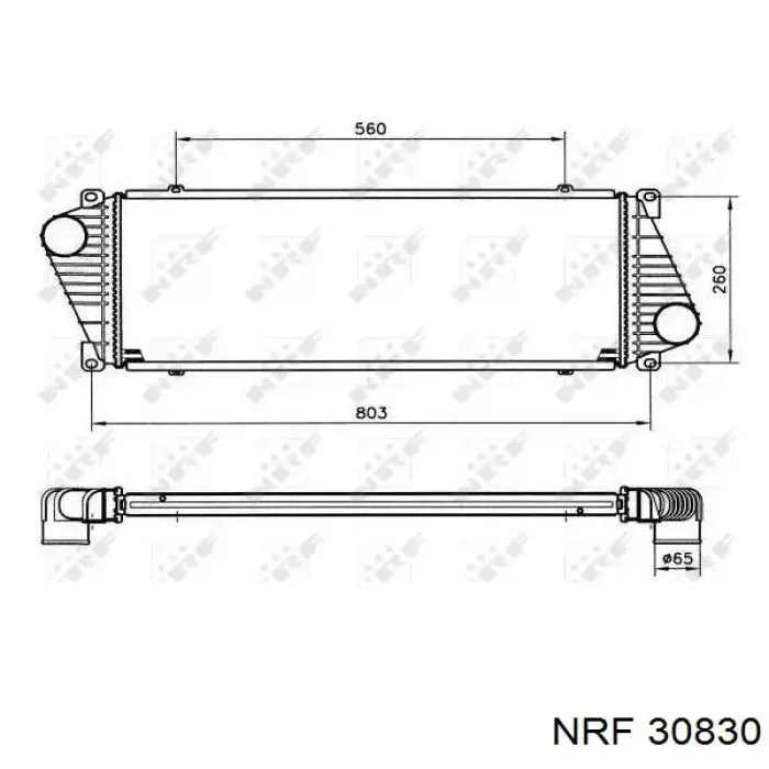 30830 NRF интеркулер