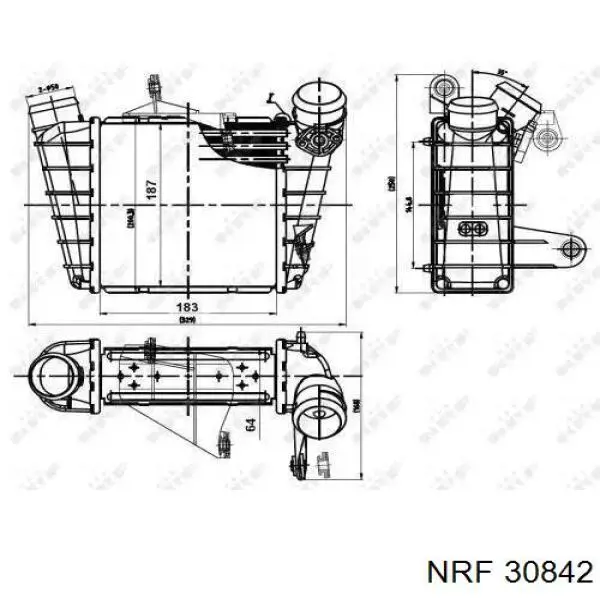 Интеркулер 30842 NRF