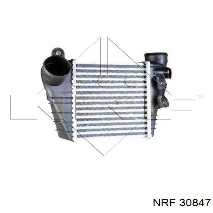 Radiador de aire de admisión 30847 NRF