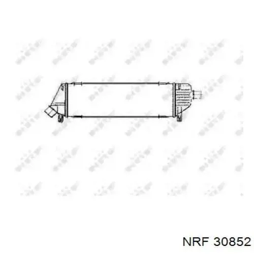 Радиатор интеркуллера на Nissan Micra K12
