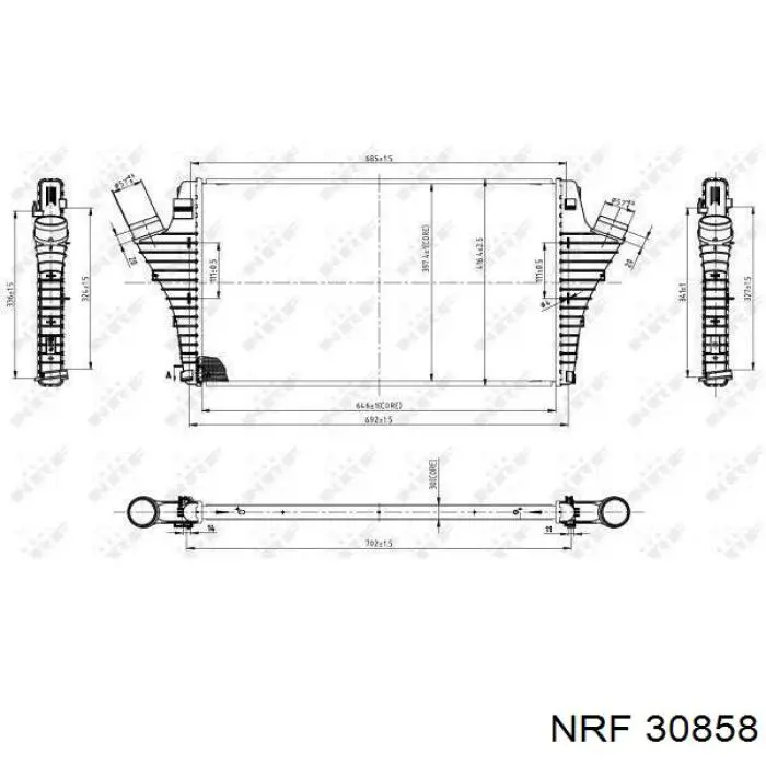 30858 NRF интеркулер