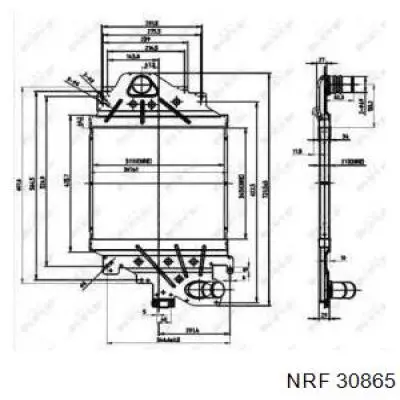 30865 NRF интеркулер