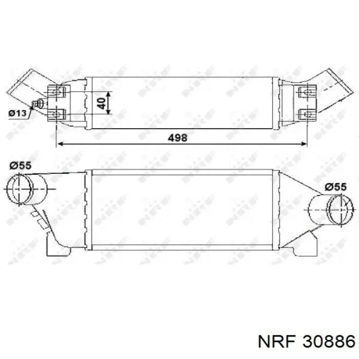 Купить FP28T24AV AVA Интеркулер