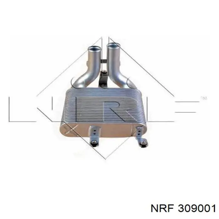 Radiador de aire de admisión 309001 NRF