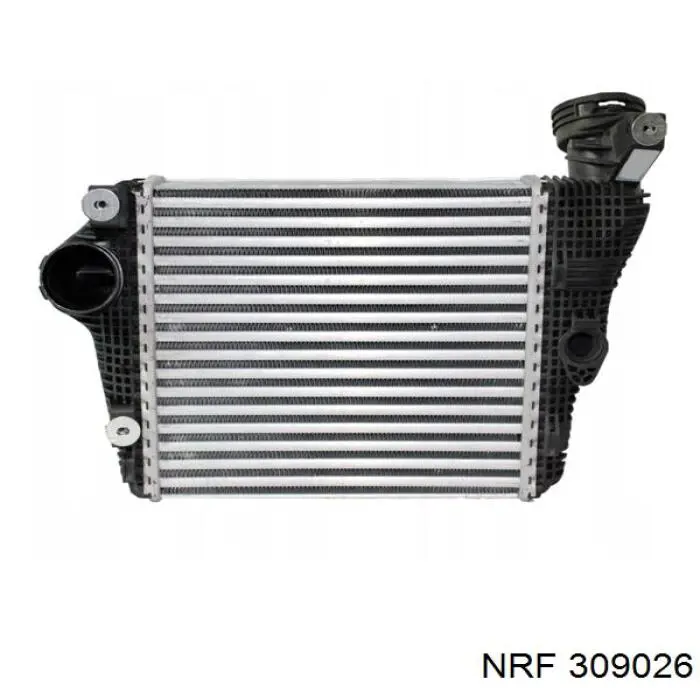 Радиатор интеркуллера NRF 309026
