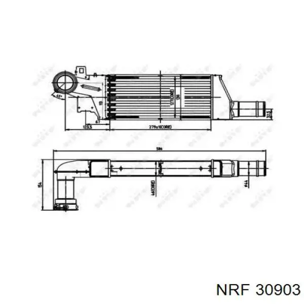 30903 NRF интеркулер