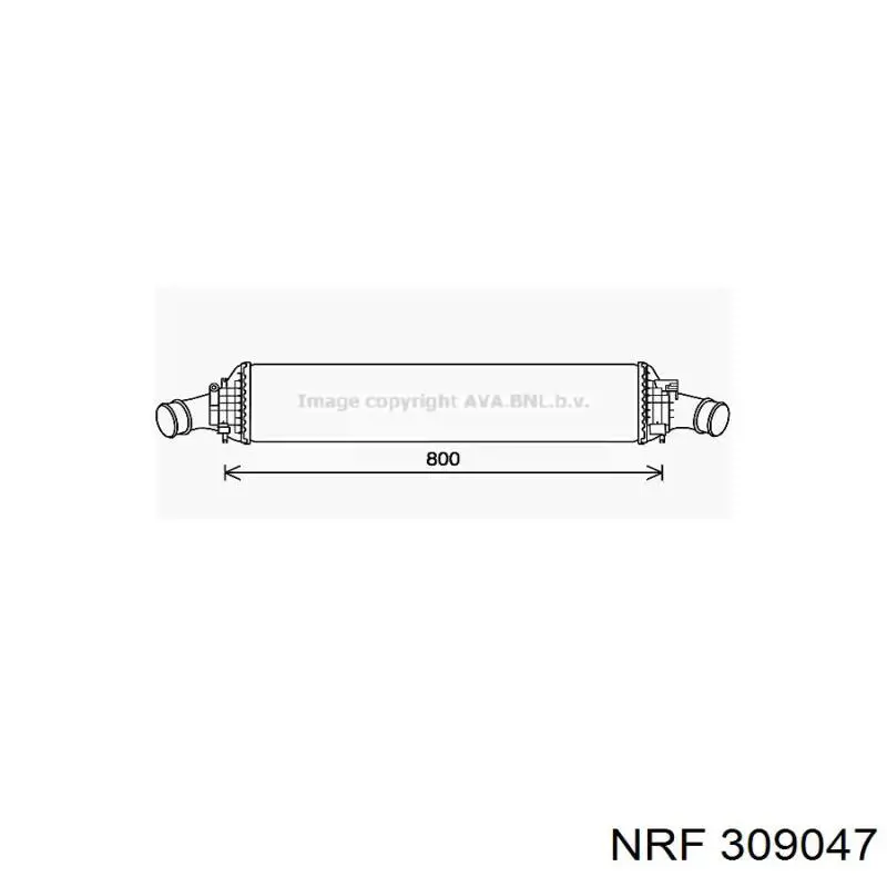 Купить DAA032TT Thermotec Интеркулер
