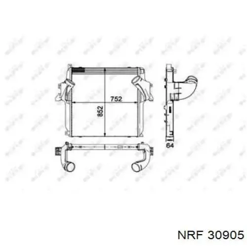30905 NRF интеркулер