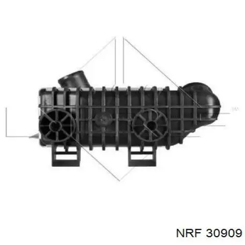 Радиатор интеркуллера Hart 620794