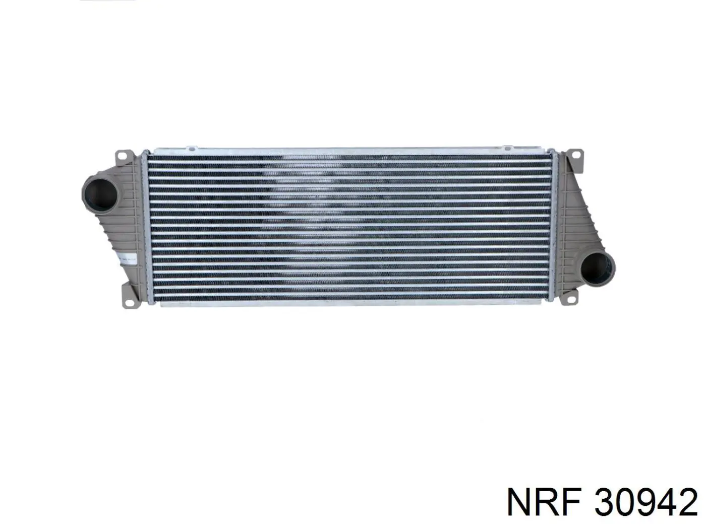 Радиатор интеркуллера на Mercedes ML/GLE (W163)