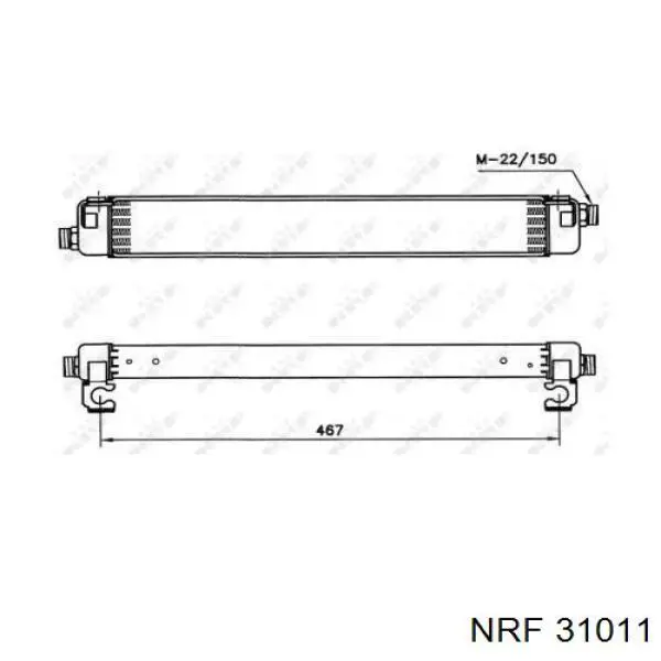 Масляный радиатор АКПП BMW 17211719179 цена, от 187.45 USD