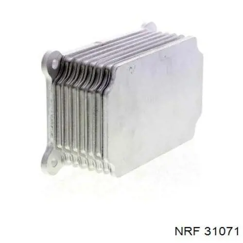 Радиатор масляный (холодильник), под фильтром NRF 31071 цена, от 46.87 USD