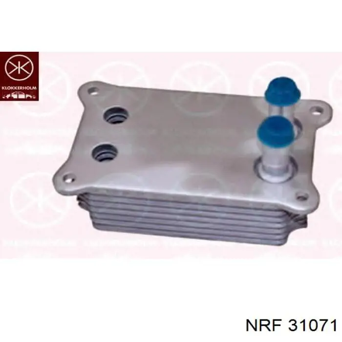 Купить 31071 NRF Радиатор масляный (холодильник), под фильтром