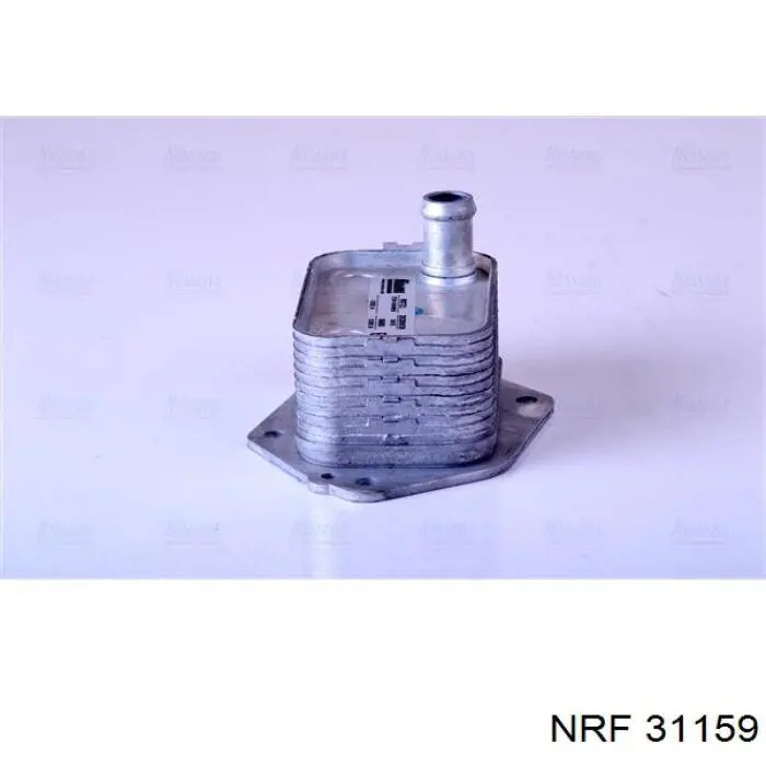 Радиатор масляный (холодильник), под фильтром NRF 31159 цена, от 36.76 USD