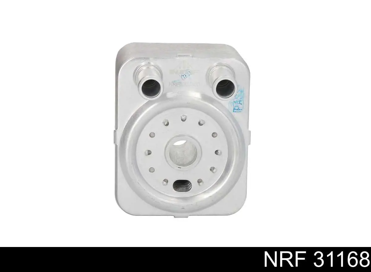 Радиатор масляный (холодильник), под фильтром NRF 31168