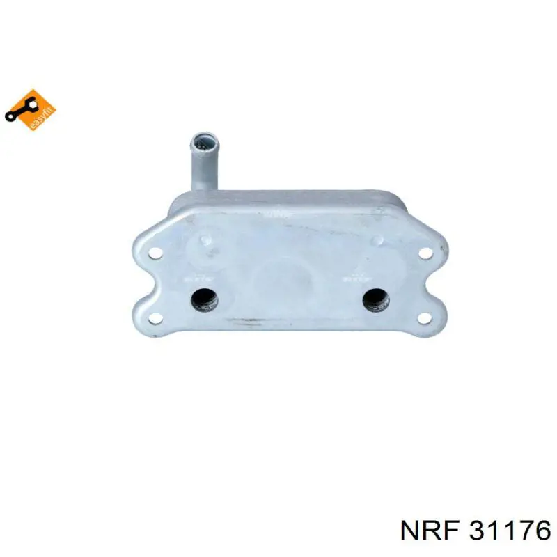 31176 NRF радиатор масляный