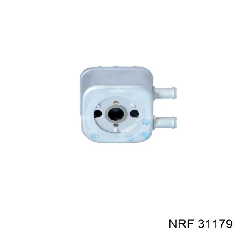 31179 NRF радиатор масляный (холодильник, под фильтром)