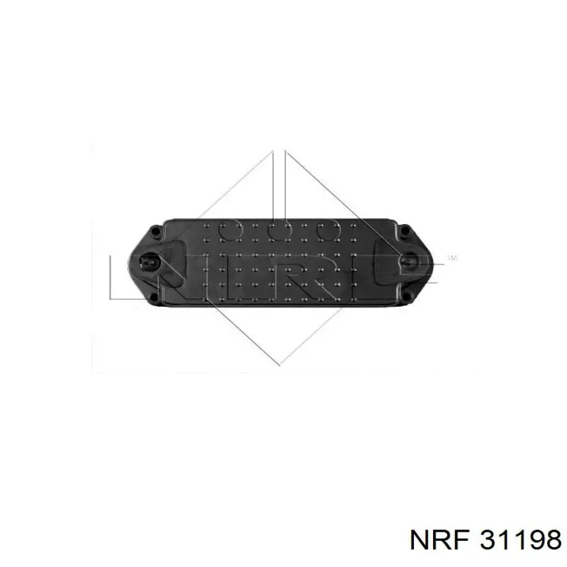 Масляный радиатор 31198 NRF