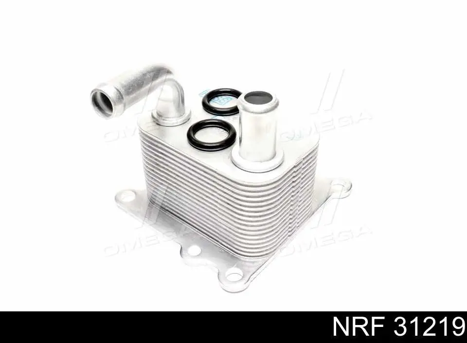 31219 NRF радиатор масляный (холодильник, под фильтром)