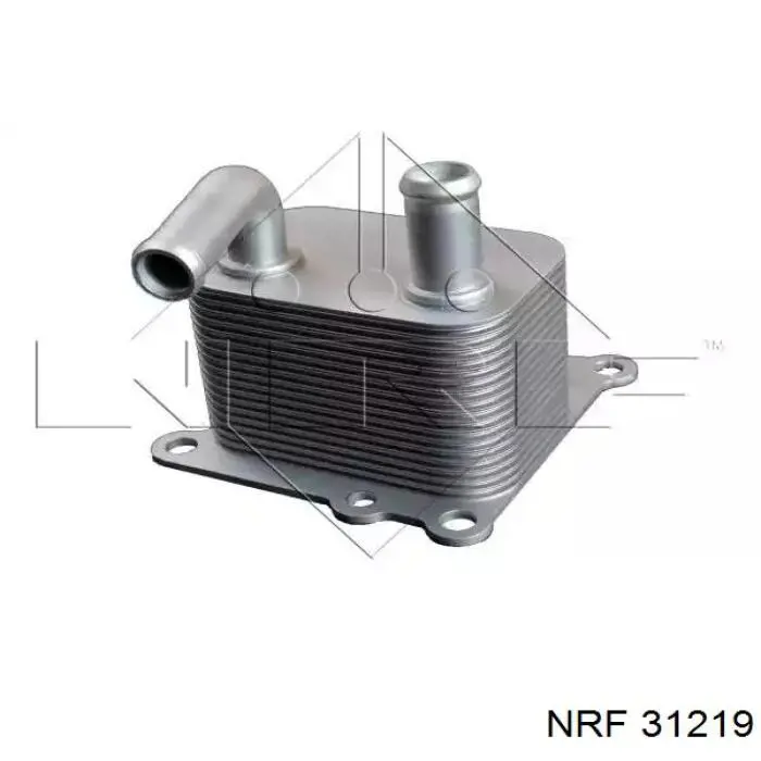 Radiador de aceite, bajo de filtro 31219 NRF